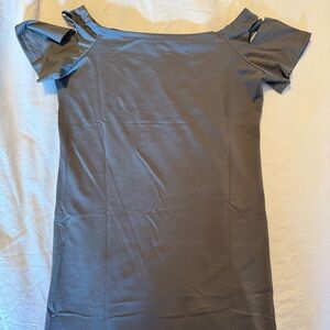 Elegant Gray Women's Top